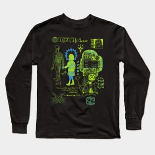 Meta Curse (green) Long Sleeve T-Shirt